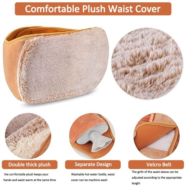 Rechargeable Electric Hot Water Bag/bottle With Cover